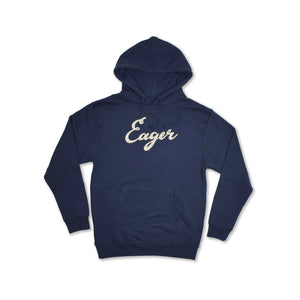 SIGNATURE LOGO EAGER HOODIE (DARK SLATE BLUE)