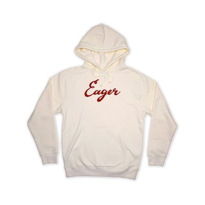 SIGNATURE LOGO EAGER HOODIE (BONE)