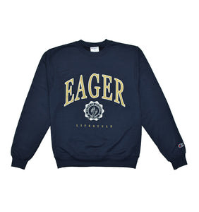 "PRIDE IN PURSUIT 2" CREWNECK (NAVY)