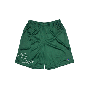 "PRIDE IN PURSUIT" CHAMPION MESH SHORTS (GREEN)