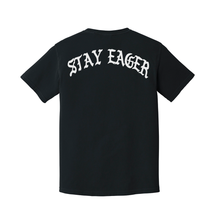 Load image into Gallery viewer, &quot;Stay Eager&quot; Tee (Black)