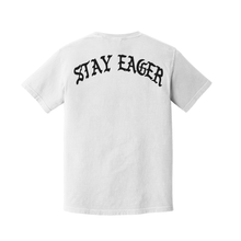 Load image into Gallery viewer, &quot;Stay Eager&quot; Tee (White)